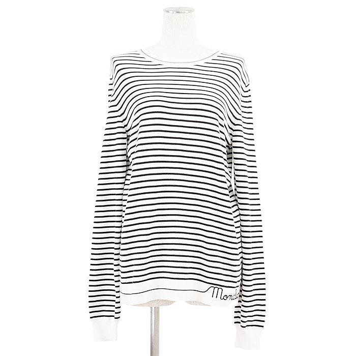 MONCLER モンクレール　ニット　ボーダーGIROCOLLO TRICOT MONCLER モンクレール ニット ボーダーGIROCOLLO TRICOT - メルカリ