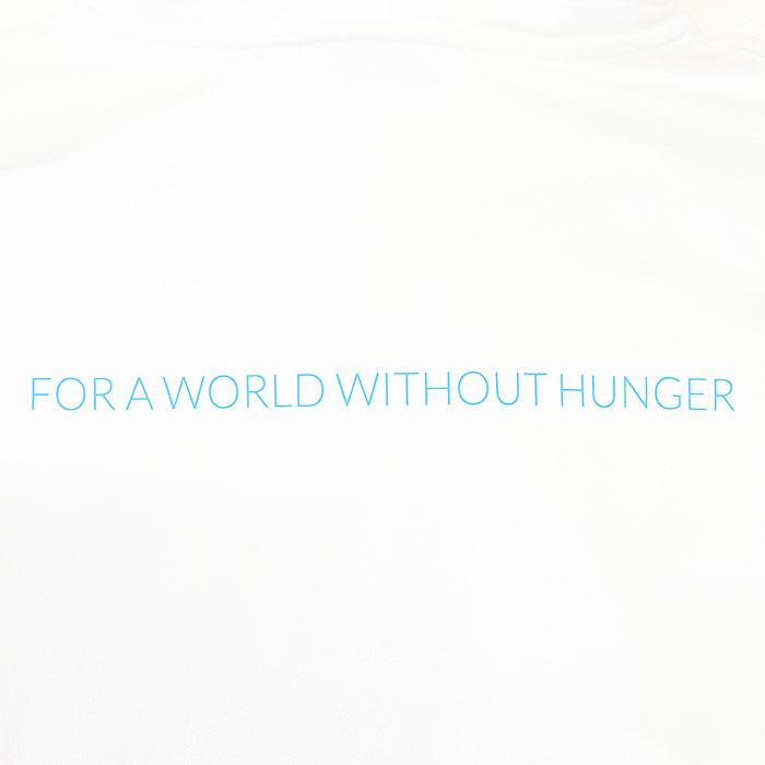 【極美品】BALENCIAGA バレンシアガ パーカー World Food Programme WFP 2022年製 ロゴ プリント 綿100% タグ付属 ユニセックス XS 白 葡製_6