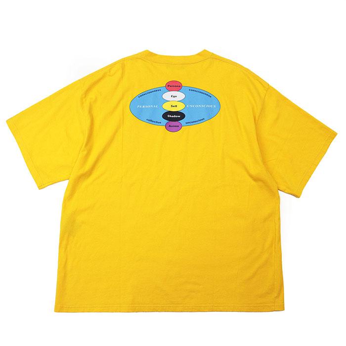 バレンシアガバックプリントTシャツ