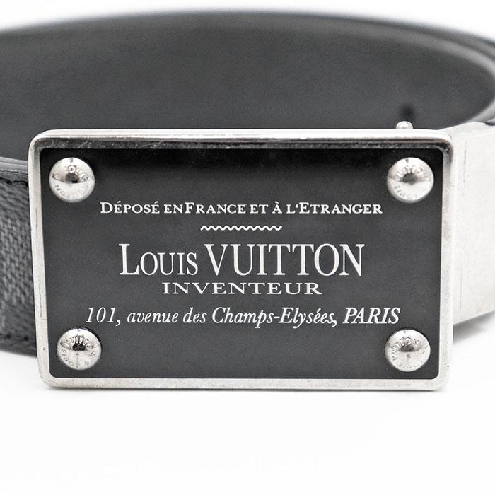 LOUIS VUITTON Louis Vuitton ルイ ヴィトン ベルト レザー