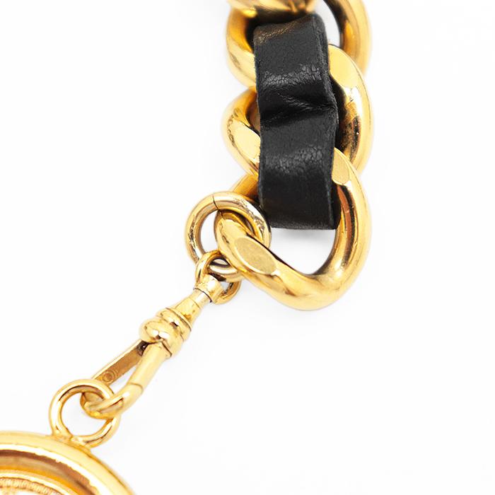 CHANEL（シャネル） チェーンベルト レザー コンビネーション ロゴ