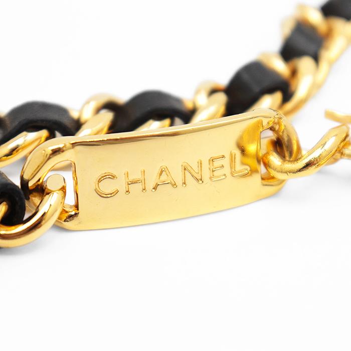 CHANEL（シャネル） チェーンベルト レザー コンビネーション ロゴ