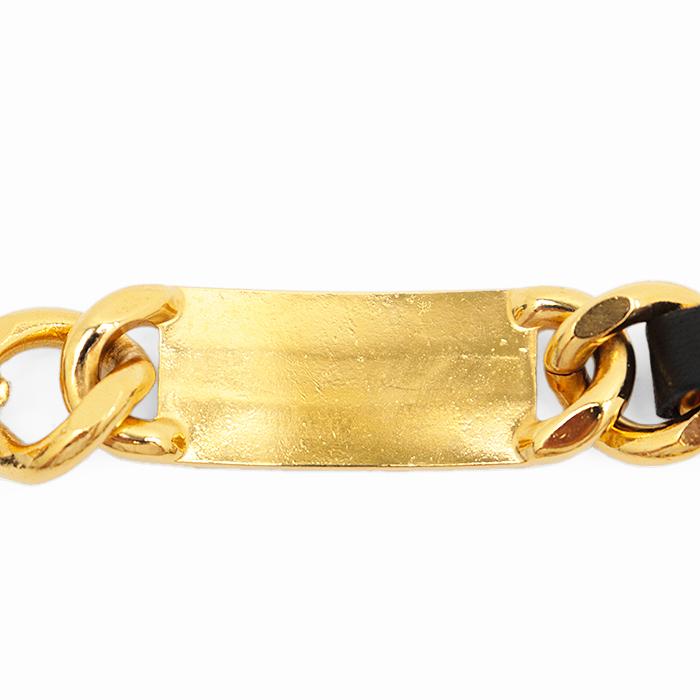 CHANEL（シャネル） チェーンベルト レザー コンビネーション ロゴ