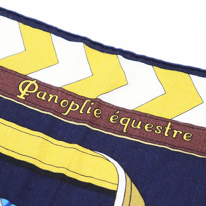 HERMES エルメス カレジェアン140 Panopile Equestre 乗馬の装具