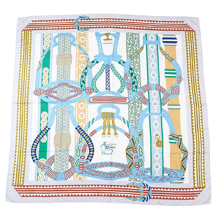 入手困難❗️新品未使用　HERMES エルメス カレジェアン 140 鐙の幻想 HERMES 【美品】HERMES エルメス カレジェアン140 Fantaisie d