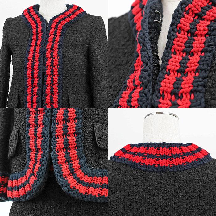 GUCCI（グッチ） 【極美品】GUCCI セットアップ ツイード ニット