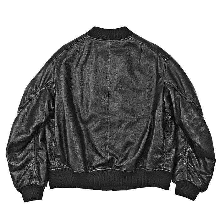 PRADA 【美品】PRADA プラダ ボンバージャケット レザーブルゾン 2021