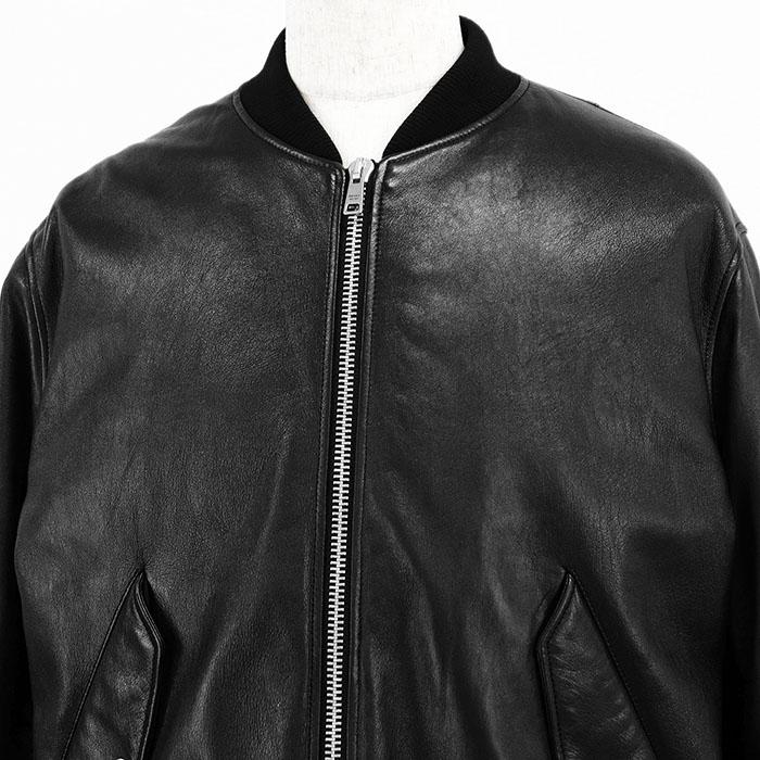 PRADA 【美品】PRADA プラダ ボンバージャケット レザーブルゾン 2021