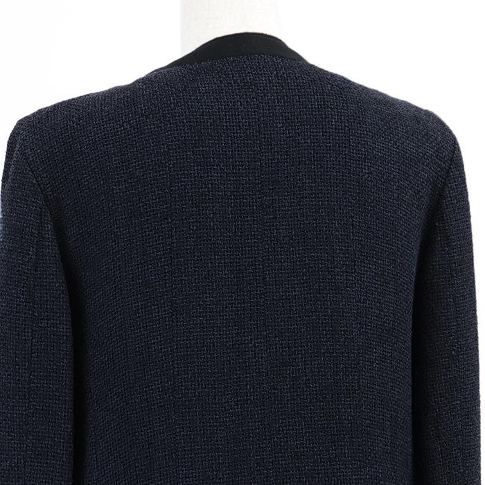 CHANEL（シャネル） ジャケット 02P P19055 ツイード ノーカラー