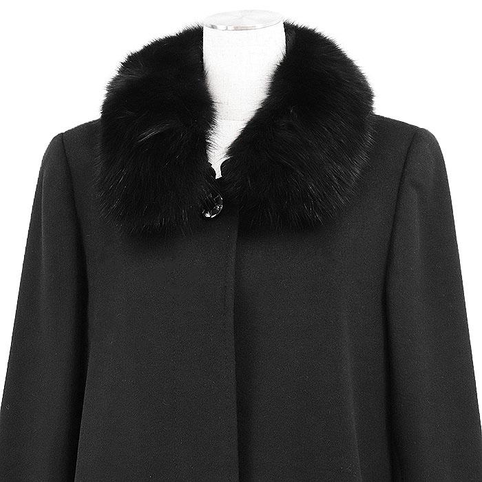 BALMAIN（バルマン） 【極美品】BALMAIN ロングコート パシュミナ100