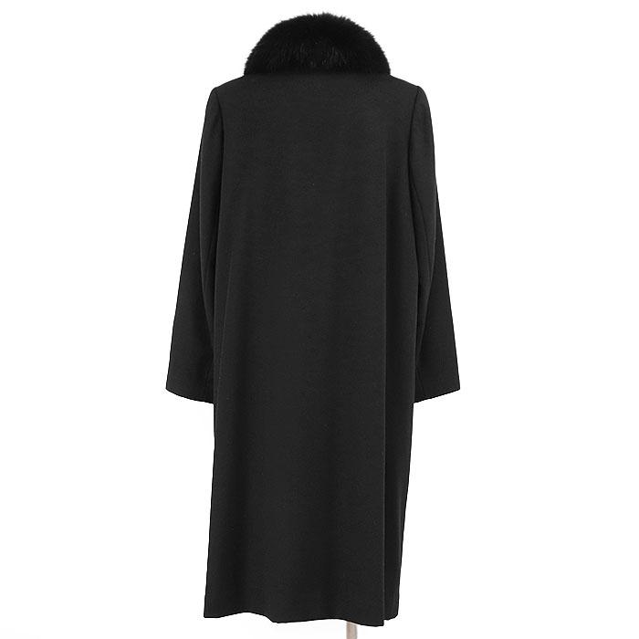 BALMAIN（バルマン） 【極美品】BALMAIN ロングコート パシュミナ100 