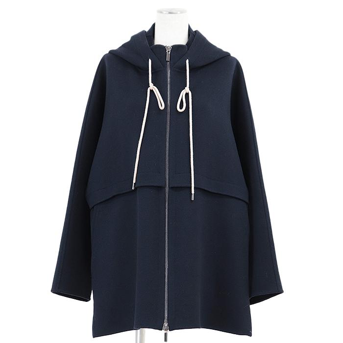 美品】 'S MaxMara エス マックスマーラ フーデッドコート ライト