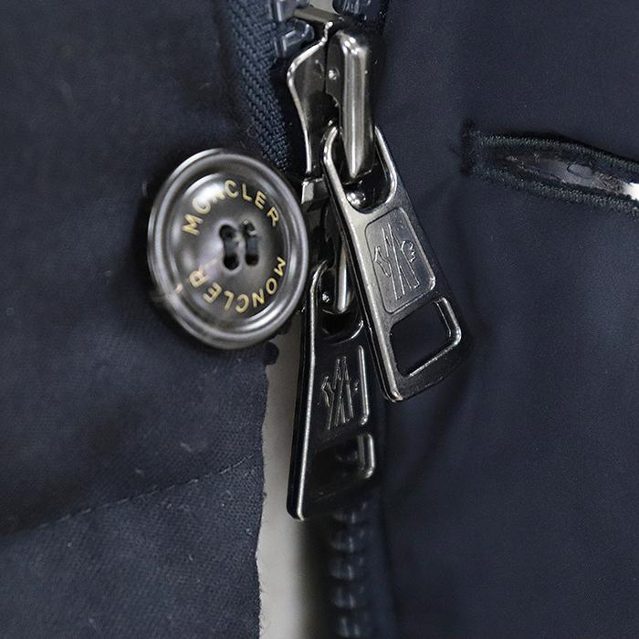 MONCLER（モンクレール） ダウンジャケット FLOBERT ブラック ロゴ 