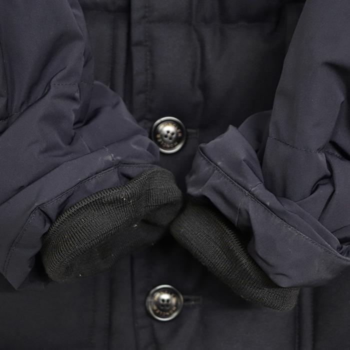 MONCLER（モンクレール） ダウンジャケット FLOBERT ブラック ロゴ 