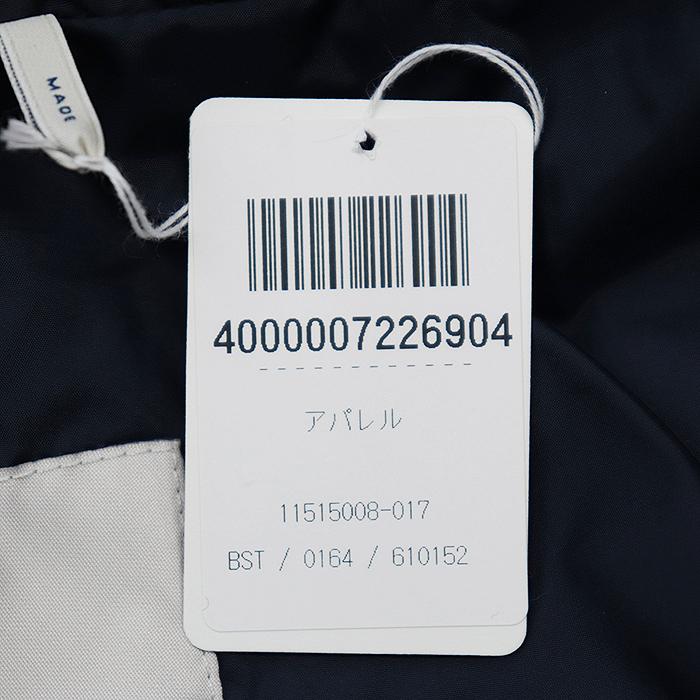 【極美品】MONCLER モンクレール ダウンジャケット 2019年製 CHARPAL ロゴ ワッペン Aライン 2WAY フード取外可 アウター キッズ 10anni 紺の画像