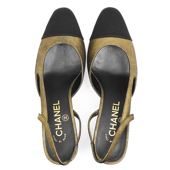 CHANEL（シャネル） 【美品】CHANEL スリングバックパンプス G31318