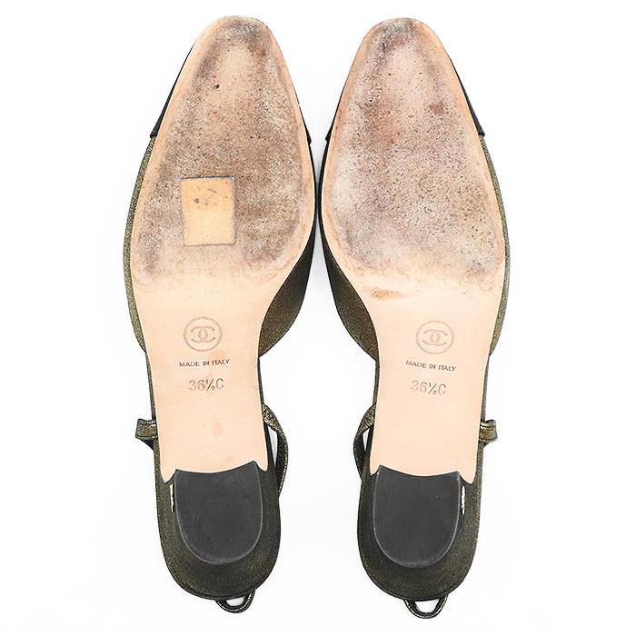 CHANEL（シャネル） 【美品】CHANEL スリングバックパンプス G31318