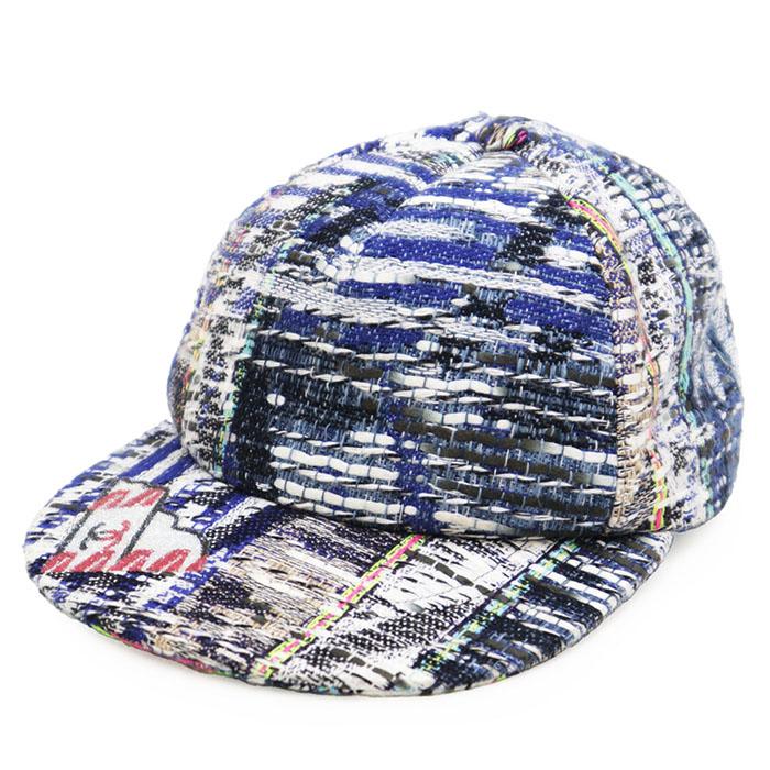 CHANEL（シャネル） 【美品】CHANEL キャップ ツイード COCOマーク