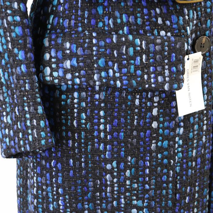 美品】DRIES VAN NOTEN ドリスヴァンノッテン ベルテッドロングコート 