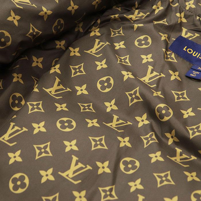 008【極美品】ルイヴィトン最高級カシミヤ混ダウンジャケット46