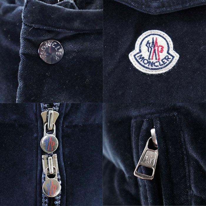 MONCLER（モンクレール） 【美品】MONCLER ダウンジャケット ベロア