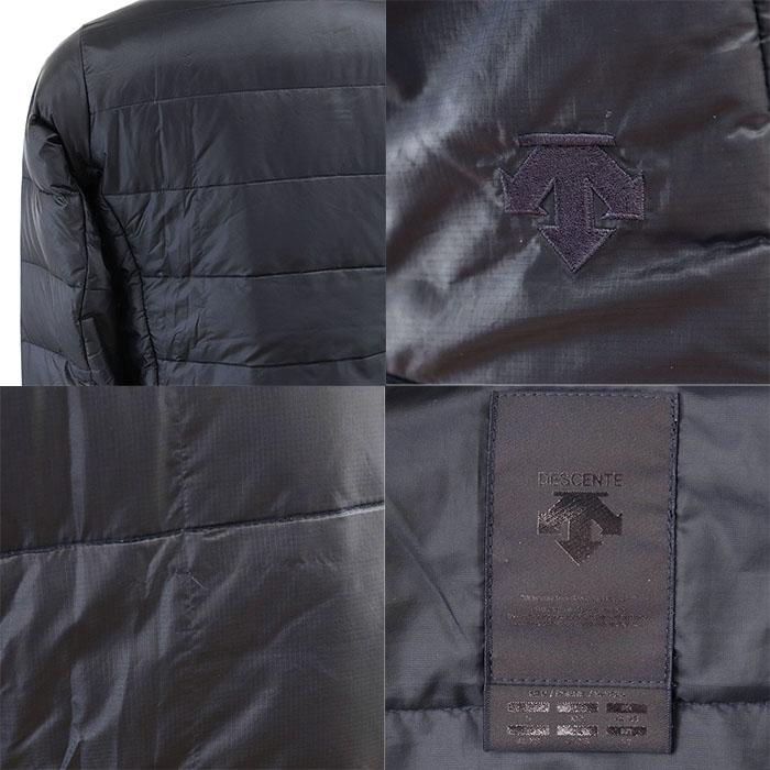 DESCENTE デサント ライトダウンジャケット ALLTERRAIN ロゴボタン HCS