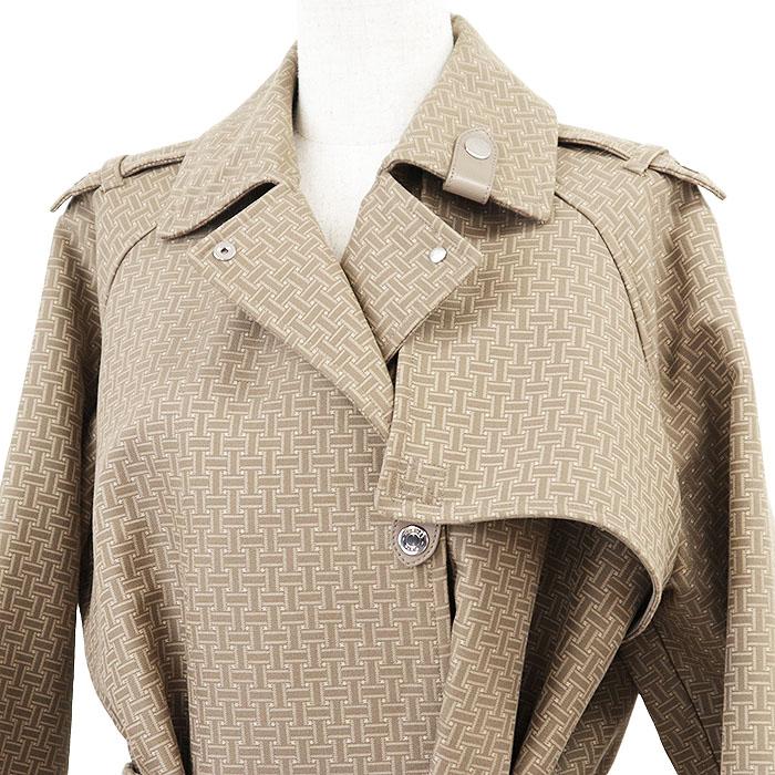 HERMES（エルメス） 【極美品】HERMES モザイクトレンチコート 2024SS