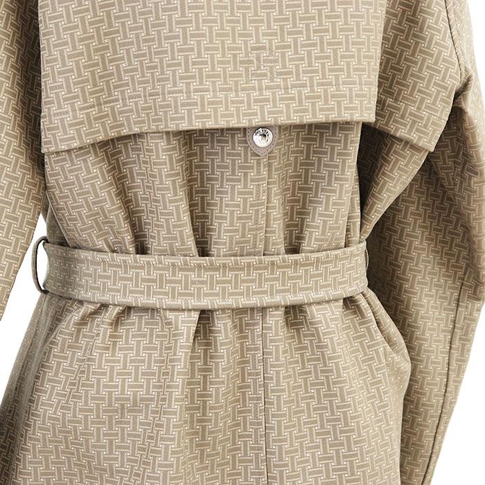 HERMES（エルメス） 【極美品】HERMES モザイクトレンチコート 2024SS
