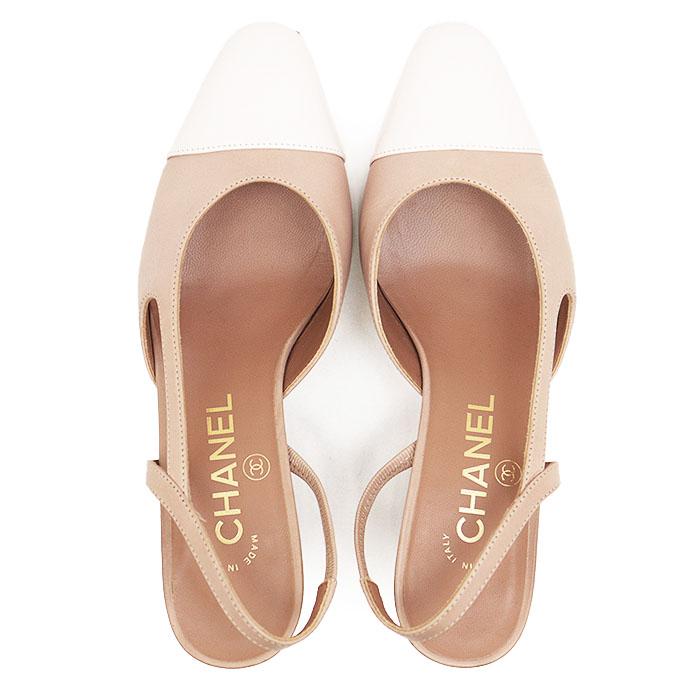 CHANEL（シャネル） パンプス G31318 スリングバック レザー バイ