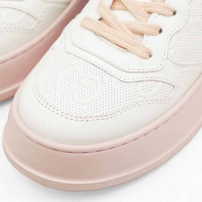 GUCCI（グッチ） 【美品】GUCCI ローカットスニーカー レザー GG 