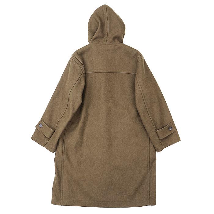 【極美品】オーラリー　ダッフルコート　ウールメルトン　ロングコート　キャメル SALE【美品】AURALEE オーラリー ダッフルコート ウール100% メルトン