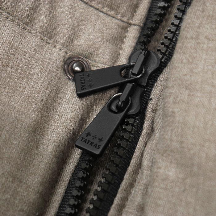 SALE】TATRAS タトラス ダウンジャケット Rライン ロゴ ワッペン