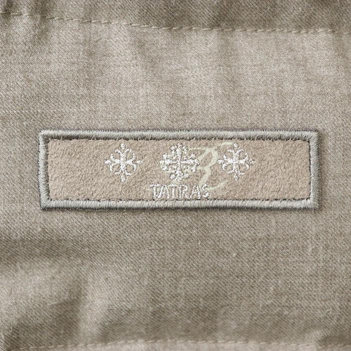 SALE】TATRAS タトラス ダウンジャケット Rライン ロゴ ワッペン