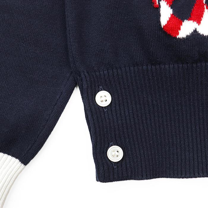 美品】THOM BROWNE トムブラウン 4BAR カーディガン メンズ サイズ 2 