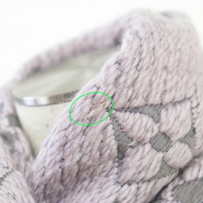 【SALE】LOUIS VUITTON ルイ・ヴィトン マフラー ユニセックス エシャルプ・ロゴマニア LV ロゴ モノグラム フリンジ グレージュ 伊製_2