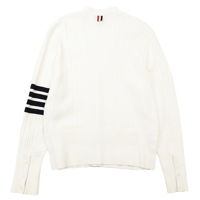 美品】THOM BROWNE トムブラウン ニットカーディガン 4 メンズ 4BAR