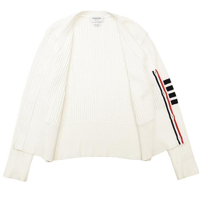 美品】THOM BROWNE トムブラウン ニットカーディガン 4 メンズ 4BAR