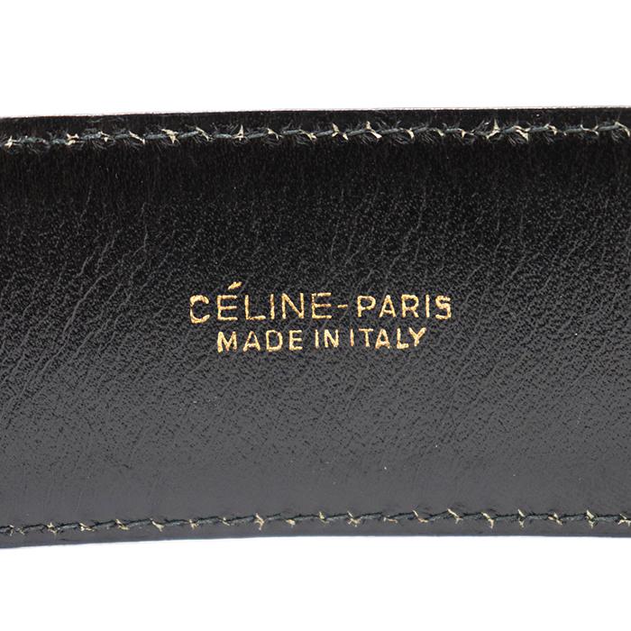 CELINE（セリーヌ） 【SALE】CELINE レザーベルト サイズ 90 メンズ