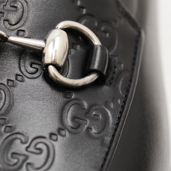 GUCCI（グッチ） 【未使用】GUCCI レザーローファー 7 1/2 メンズ