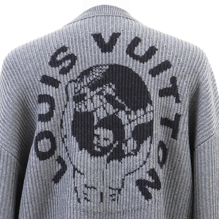 美品】LOUIS VUITTON ルイ・ヴィトン ニット M メンズ ワールドロゴ 