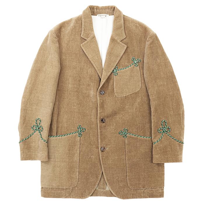 MICHELE＆Shin テーラードジャケット 花柄 ニット M GUCCI（グッチ 
