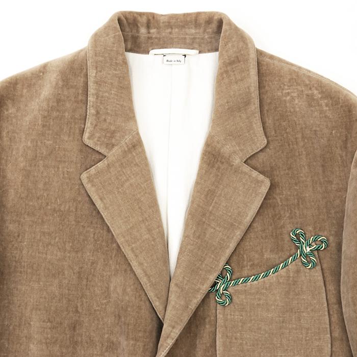 GUCCI（グッチ） ジャケット コットンリネン 44 メンズ DANS MON PAYS 