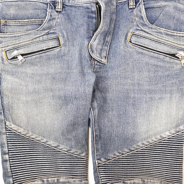 BALMAIN（バルマン） 【SALE】BALMAIN デニムパンツ メンズ バイカー