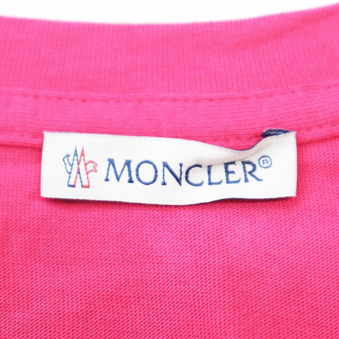 ​【美品】モンクレール ボーダー カットソー ロンT ワッペン レディース S MONCLER（モンクレール） 【未使用】MONCLER カットソー XS レディース