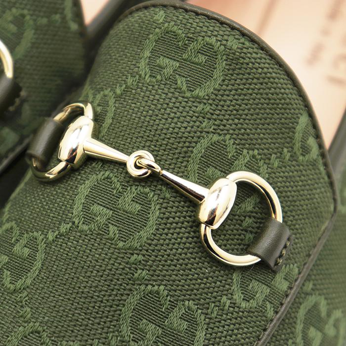 GUCCI（グッチ） 【未使用】GUCCI ローファー 36 1/2 レディース GG