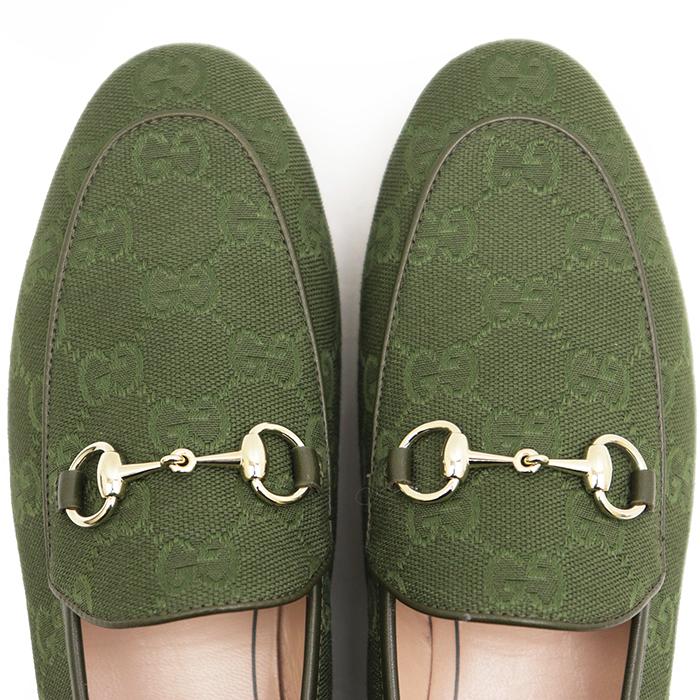 GUCCI（グッチ） 【未使用】GUCCI ローファー 36 1/2 レディース GG