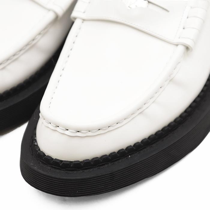 【美品】SAINT LAURENT PARIS サンローランパリ テディペニーローファー 42 メンズ 2021AW 24メタルコイン 厚底 シューズ 革靴 黒 白 |  | 02
