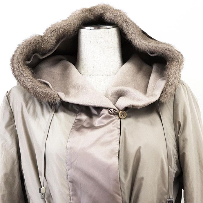 S Max Mara エスマックスマーラ コート リバーシブル メルトン 