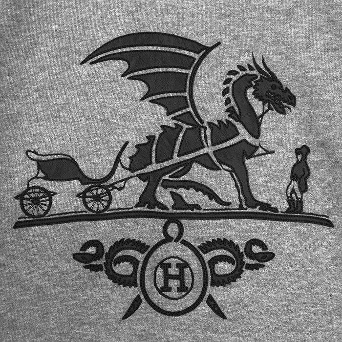 HERMES（エルメス） 【美品】HERMES レザーパッチ スウェット サイズ S
