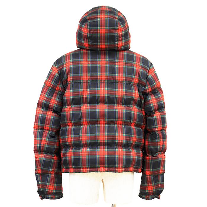 【PRADA】プラダ 赤 黒 チェック柄 ブランケット PRADA（プラダ） 【極美品】PRADA ダウンジャケット サイズ 50 メンズ